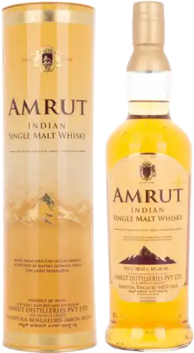 Amrut Fusion and Amalgam Alcohol Percentage