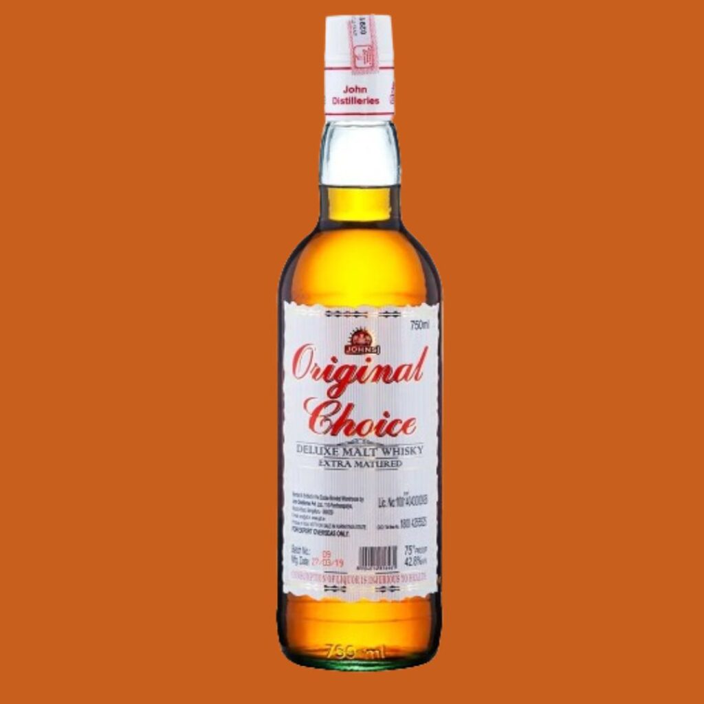 Original Choice Whisky Alcohol Percentage