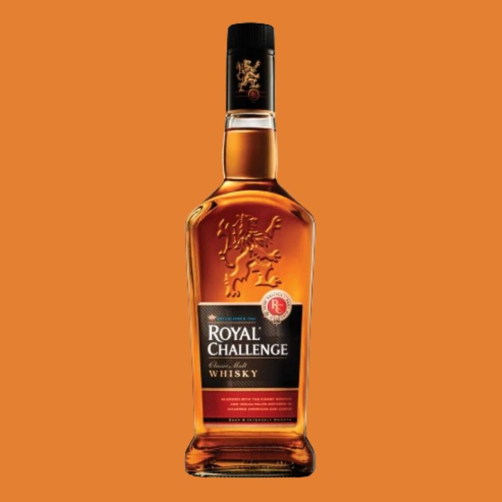 Royal Challenge whisky Alcohol Percentage