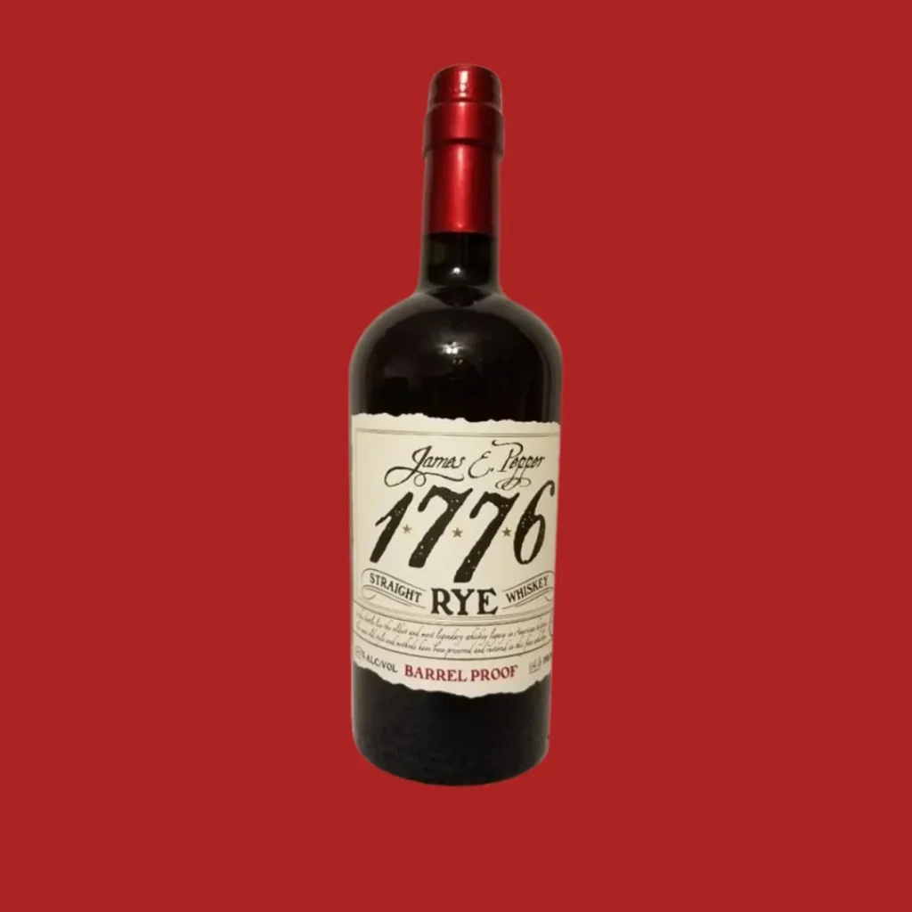 James E. Pepper 1776 Straight Rye Alcohol Percentage