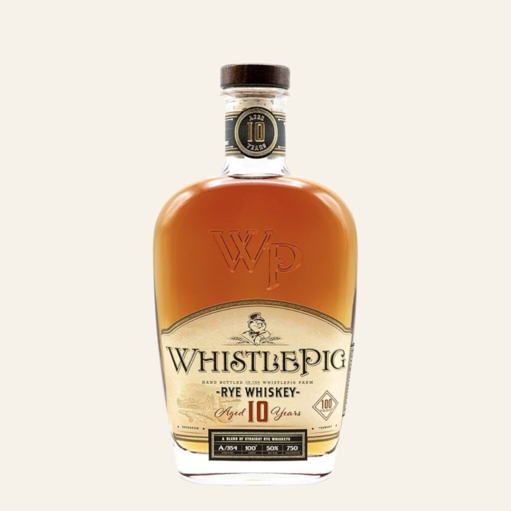 WhistlePig 10 Year Straight Rye Alcohol Percentage