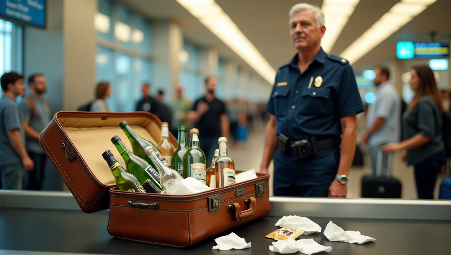 travel with alcohol