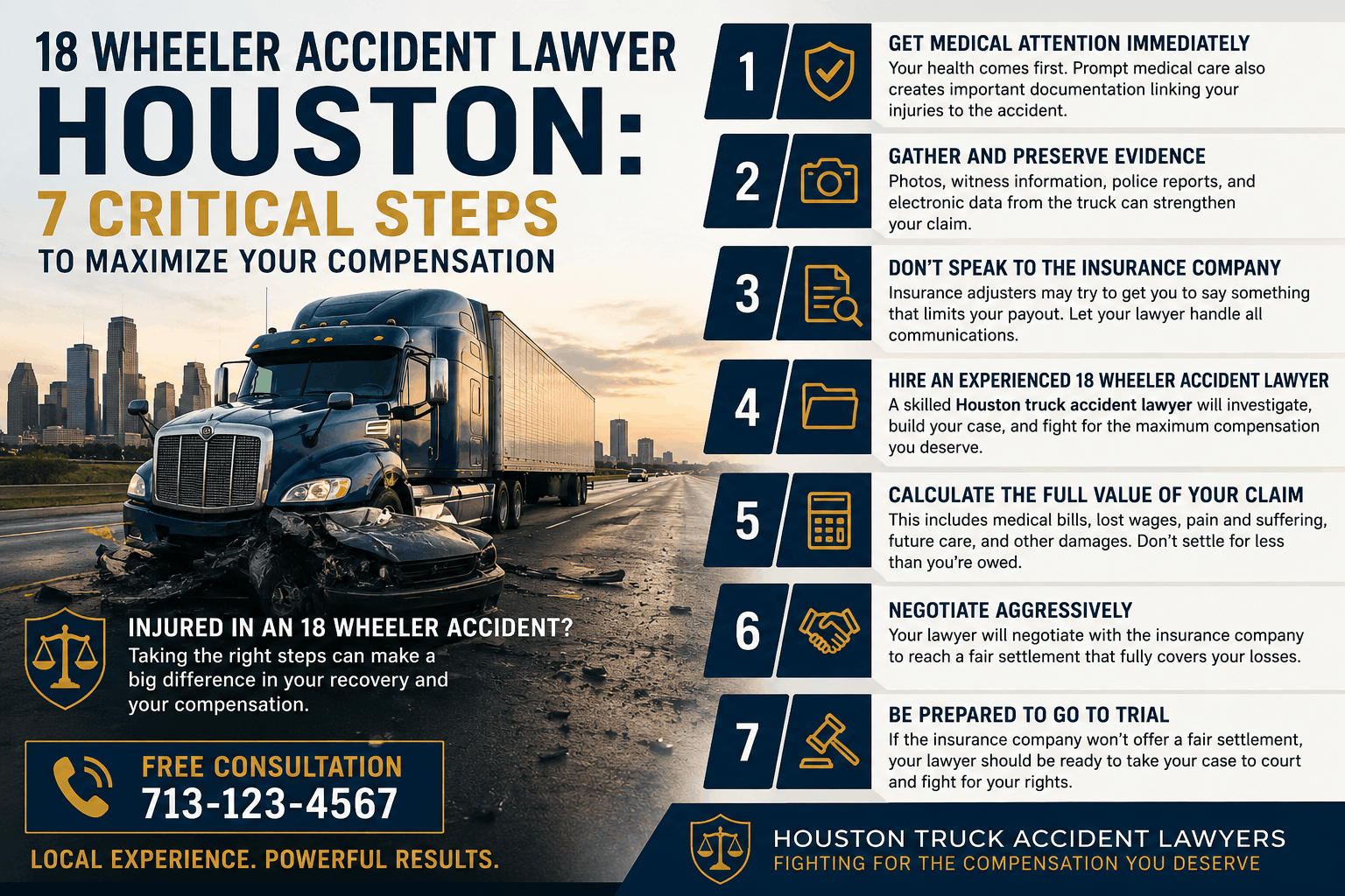 18 Wheeler Accident Lawyer Houston
