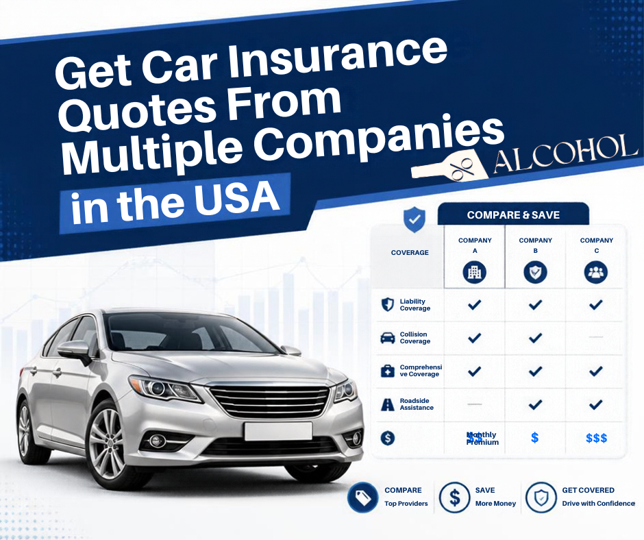 Get Car Insurance Quotes From Multiple Companies in the USA